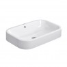 DURAVIT Happy D2. 60 x 40 cm umývadlo na dosku s prepadom 2314600000