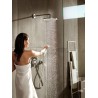 Hansgrohe Croma hlavová sprcha 280 1jet EcoSmart k sprchovému ramenu kartáčovaný čierny chróm 26221340