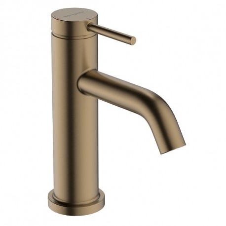 HANSGROHE Tecturis S 80 batéria umývadlová stojanková s odtokovou súpravou s tiahlom kartáčovaný bronz 73302140