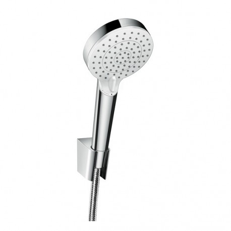 Hansgrohe Crometta vaňový set Vario 2-prúdový s hadicou 1,25m a držiakom biela/chróm, 26691400