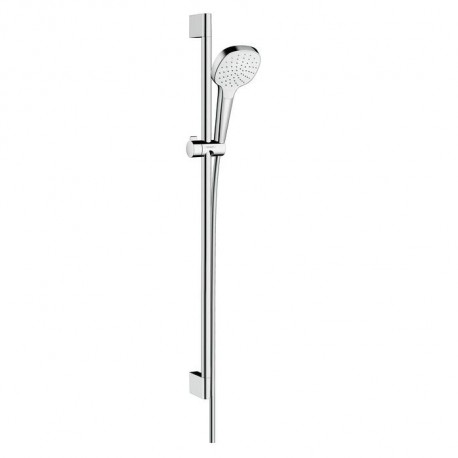 Hansgrohe Croma Select E sprchový set 1jet s tyčou 0,90m biela/chróm, 26594400