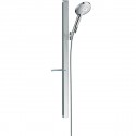 Hansgrohe Raindance Select S sprchový set 120 3jet s nástennou tyčou 90cm s poličkou chróm, 27648000