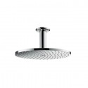 Hansgrohe Raindance S hlavová sprcha 240 1jet PowderRain stropná s vertikálnym ramenom 100 mm chróm 27620000