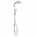 Hansgrohe Crometta sprchový systém E Showerpipe 240 1jet EcoSmart 9 l/min Reno chróm, 27289000