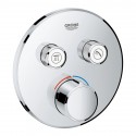 Grohe SmartControl batéria pod omietku pre 2 spotrebiče, chróm, 29145000