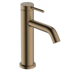 HANSGROHE Tecturis S 110 batéria umývadlová stojanková s odtokovou súpravou s tiahlom kartáčovaný bronz 73314140