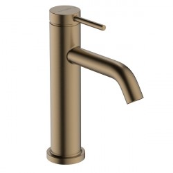 HANSGROHE Tecturis S 110 batéria umývadlová stojanková s odtokovou súpravou s tiahlom kartáčovaný bronz 73310140