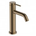 HANSGROHE Tecturis S 110 batéria umývadlová stojanková, EcoSmart+, kartáčovaný bronz 73311140