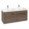 Villeroy & Boch AVENTO skrinka pod dvojumývadlo, 1180 x 514 x 452 mm, Arizona Oak, A89300VH