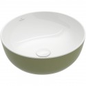 VILLEROY & BOCH Artis umývadlo na dosku (miska), priemer 43 cm, Sage Green, 417943BCS8