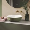 VILLEROY & BOCH Artis umývadlo na dosku (miska), priemer 43 cm, Sage Green, 417943BCS8