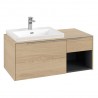 Villeroy & Boch SUBWAY 3.0 skrinka pod umývadlo 1001 x 422,5 x 516 mm, Nordic Oak, C57200VJ