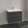 Villeroy & Boch SUBWAY 3.0 skrinka pod umývadlo 772 x 576 x 478 mm, Graphite, C57400VR