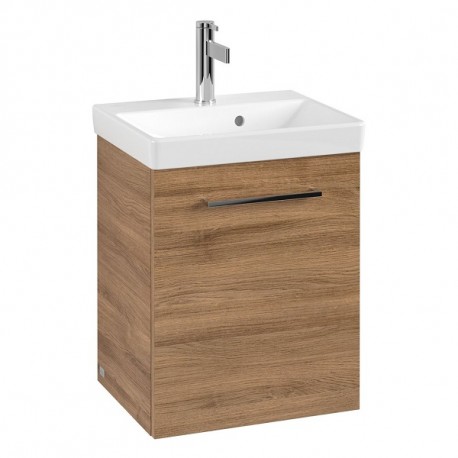 Villeroy & Boch AVENTO skrinka pod umývadlo, 430 x 514 x 352 mm, 1 dvierka, pánty vľavo, Oak Kansas, A88700RH