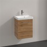 Villeroy & Boch AVENTO skrinka pod umývadlo, 430 x 514 x 352 mm, 1 dvierka, pánty vľavo, Oak Kansas, A88700RH