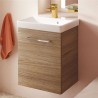 Villeroy & Boch AVENTO skrinka pod umývadlo, 417 x 520 x 346 mm, 1 dvierka, pánty vpravo, Oak Kansas, A88701RH