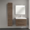 Villeroy & Boch AVENTO závesná vysoká skrinka, 2 dvierka, pánty vľavo, 350 x 372 x 1760 mm, Arizona Oak, A89400VH