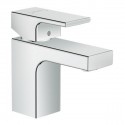 Hansgrohe Vernis Shape umývadlová batéria 70 s odtokovou súpravou s tiahlom, EcoSmart, chróm, 71560000