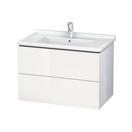 DURAVIT L-CUBE skrinka pod umývadlo závesná biela lesklá, LC626502222