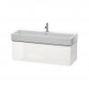 DURAVIT L-CUBE skrinka pod umývadlo závesná biela lesklá, LC617902222