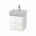 DURAVIT L-CUBE skrinka pod umývadlo závesná biela lesklá, LC627402222