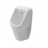 DURAVIT D-Code pisoár, Rimless, zadný prívod vody, biely 0829300000