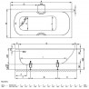 BETTE FORM NEW vaňa 170 x 70 x 42 cm biela 2945-000