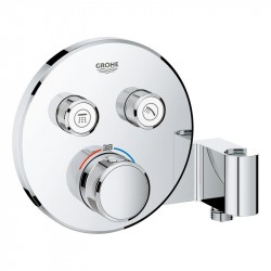 Grohe Grohtherm SmartControl termostatická batéria pod omietku, pre 2 spotrebiče, chróm, 29120000