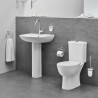 Grohe Bau Ceramic WC kombi Rimless set 3v1 s nádržkou a sedátkom SoftClose, spodný odtok, alpská biela 39346000