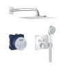 Grohe Grohtherm SmartControl Cube sprchový set 5v1 s termostatom pod omietku, sprcha 254 mm, chróm 34742000