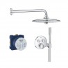 Grohe Grohtherm SmartControl sprchový set 5v1 s termostatom pod omietku, sprcha 260 mm, chróm 34744000