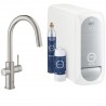 GROHE Blue Home drezová batéria s chladiacim zariadením a filtráciou, supersteel 31541DC0