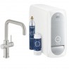 GROHE Blue Home drezová batéria s chladiacim zariadením a filtráciou, supersteel 31456DC1