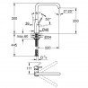 Grohe Essence drezová batéria, SupersSeel,30269DC0