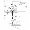 Grohe Essence drezová batéria, Cool Sunrise, 30269GL0