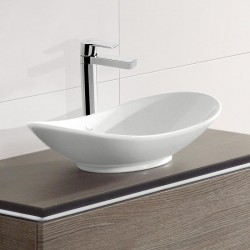 VILLEROY & BOCH My Nature umývadlo 61x36 cm s alpská biela s CeramicPlus 411060R1