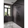 Hansgrohe Vernis Blend sprchový systém Showerpipe 200 1jet, s termostatom, matná čierna, 26276670