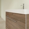 Villeroy & Boch AVENTO skrinka s umývadlom 580 x 514 x 452 mm, 2 zásuvky, Arizona Oak A88900VH + 41586001