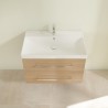 Villeroy & Boch AVENTO skrinka s umývadlom 580x514x452 mm, 2 zásuvky, Nordic Oak A88900VJ + 41586001