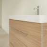 Villeroy & Boch AVENTO skrinka s umývadlom 580x514x452 mm, 2 zásuvky, Nordic Oak A88900VJ + 41586001