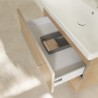 Villeroy & Boch AVENTO skrinka s umývadlom 580x514x452 mm, 2 zásuvky, Nordic Oak A88900VJ + 41586001