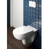 Villeroy & Boch O.NOVO predstenový set modul ViConnect, WC misa DirectFlush, sedátko SoftClosing, tlačítko biele 5660HR01SET1