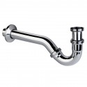 HANSGROHE sifóny -bidetový trubkový sifón 5/4" x 275 mm DN32 chróm, 55237000