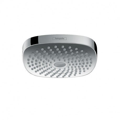 Hansgrohe Croma Select E hlavová sprcha 180 2jet EcoSmart k sprchovému ramenu biela/chróm 26528400