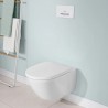 VILLEROY & BOCH ViConnect splachovacie WC tlačítko 300S biela/chróm lesklý 92216168