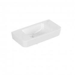 VILLEROY & BOCH O.Novo umývadlo 50 x 25cm bez otvoru pre bateriu a bez prepadu biela C+ 434253R1