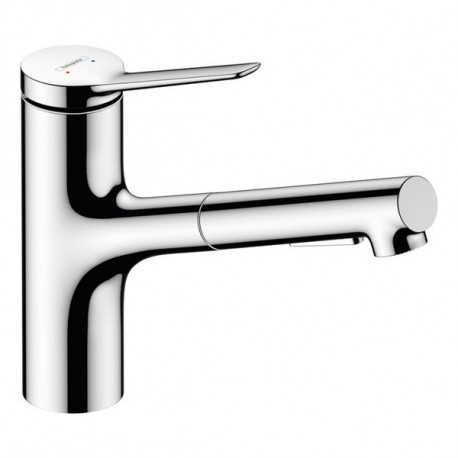 Hansgrohe ZESIS M33 drezová batéria 150 Eco s vyťahovateľnou sprškou 2jet chróm 74810000