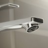 Hansgrohe Rebris E umývadlová batéria 110, CoolStart, chróm 72560000