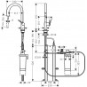 HANSGROHE Aqittura batéria drezová FilterSystem 210 sBox + štartovacia sada chróm 76800000