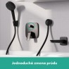 Hansgrohe Logis vaňová batéria pod omietku na ibox, matná čierna 71405670